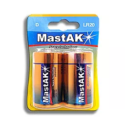 Батарейки MastAK D (LR20) Space technology 1шт 1.5 V - мініатюра 2