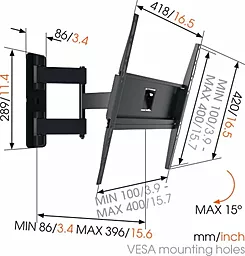 Кронштейн для телевізора Vogels MA3040 - мініатюра 4 Кронштейн для телевізора Vogels MA3040 - мініатюра 4