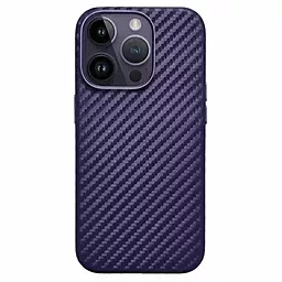 Чехол K-DOO Mag Noble Collection для iPhone 14 Carbon Purple (00-00024291)