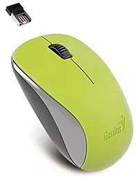 Компьютерная мышка Genius NX-7000 WL Green (31030012404) - фото Компьютерная мышка Genius NX-7000 WL Green (31030012404)