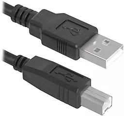 Кабель (шлейф) Piko USB 2.0 AM-BM 3M Black (1283126473944)