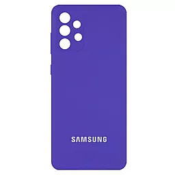 Чехол Epik Silicone Cover Full Camera (AA) для Samsung Galaxy A32 4G Фиолетовый / Purple