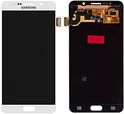 Дисплей Samsung Galaxy Note 5 N920 с тачскрином, оригинал, White - фото Дисплей Samsung Galaxy Note 5 N920 с тачскрином, оригинал, White