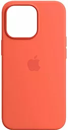 Чехол Silicone Case Full для Apple iPhone 14 Peach