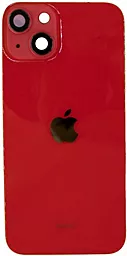 Задняя крышка корпуса Apple iPhone 14 с корпусной рамкой и беспроводной зарядкой, Original Red