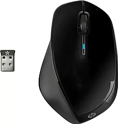 Компьютерная мышка HP x4500 Wireless Mouse Sparkling Black - фото Компьютерная мышка HP x4500 Wireless Mouse Sparkling Black