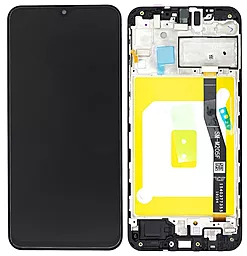 Дисплей Samsung Galaxy M20 M205 з тачскріном і рамкою, Black