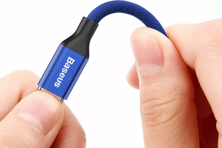 Кабель Baseus Yiven USB-A - micro USB 10w 1м cable Blue (CAMYW-A13) - фото 7