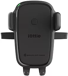 Тримач з бездротовою зарядкою, з автозатисканням iOttie Easy One Touch Wireless 2 Air Vent/CD Mount Black - фото Тримач з бездротовою зарядкою, з автозатисканням iOttie Easy One Touch Wireless 2 Air Vent/CD Mount Black
