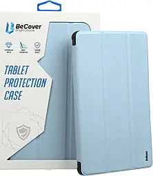 Чехол-книжка Soft Edge BeCover с креплением для стилуса для Xiaomi Redmi Pad SE 8.7" Light Blue (712569) - фото Чехол-книжка Soft Edge BeCover с креплением для стилуса для Xiaomi Redmi Pad SE 8.7" Light Blue (712569)