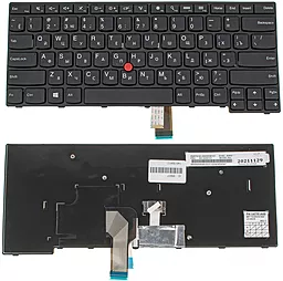 Клавіатура для ноутбуку Lenovo ThinkPad E450, E450c, E455 series з джойстиком Original Black