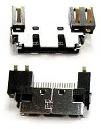 Роз'єм зарядки Samsung X430, 18 pin - фото Роз'єм зарядки Samsung X430, 18 pin