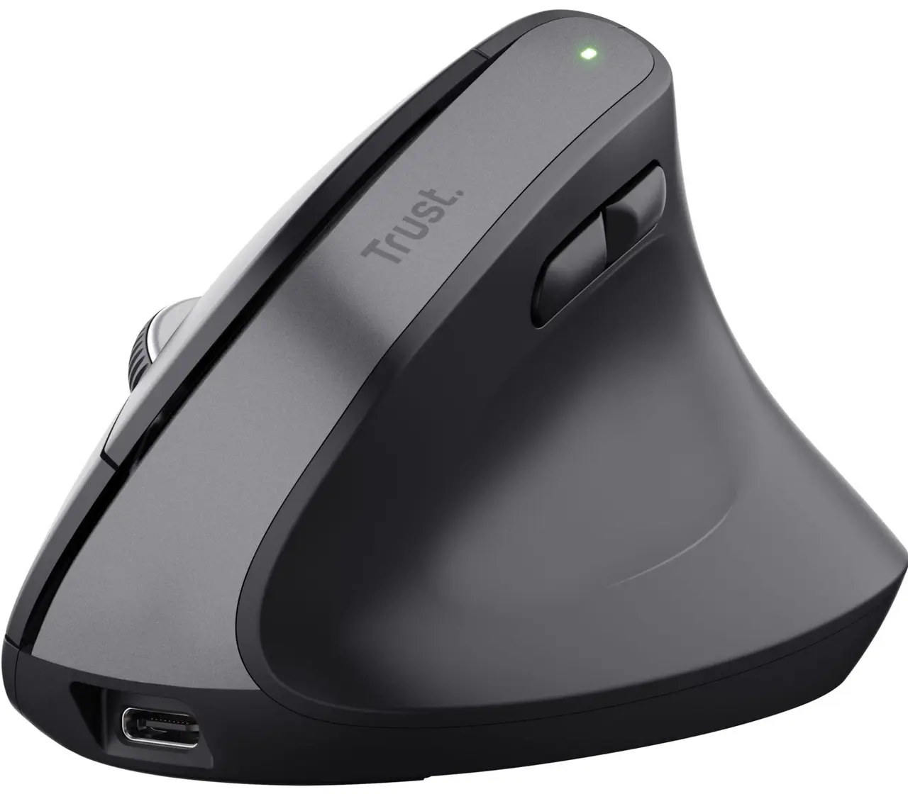 Компьютерная мышка Trust Bayo+ Multidevice Ergonomic Wireless Black (25146) - фото 3