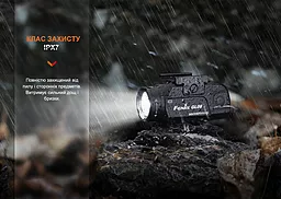 Фонарь к пистолету Fenix GL06-365 (1x16340, 1xCR123A) - миниатюра 14 Фонарь к пистолету Fenix GL06-365 (1x16340, 1xCR123A) - миниатюра 14