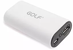 Повербанк GOLF GF-026 5000mah White - фото Повербанк GOLF GF-026 5000mah White