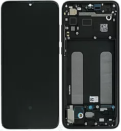 Дисплей Xiaomi Mi 9 Lite, Mi CC9 с тачскрином и рамкой, (TFT, без функции отпечатка пальца), Black