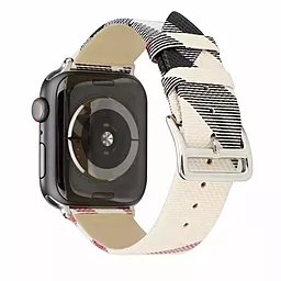 Змінний ремінець для розумного годинника Leather Series Colors Grid — Apple Watch 42 mm | 44 mm | 45 mm | 49 mm Design 01