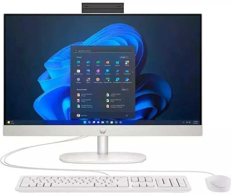 Моноблок HP ProOne 245 G10 Shell White (936K4EA) - фото 1