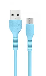 Кабель ACCLAB USB-A - micro USB 12w 2.4a 1.2м cable Blue (AL-CBCOLOR-M1BL) - фото Кабель ACCLAB USB-A - micro USB 12w 2.4a 1.2м cable Blue (AL-CBCOLOR-M1BL)