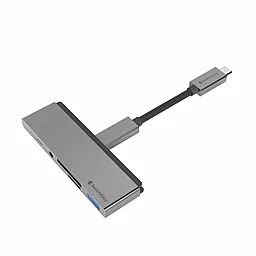USB Type-C концентратор (хаб) мультипортовий SwitchEasy SwitchDrive 6-in-1 HUB-Cable (GS-109-229-253-101) - мініатюра 2