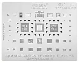 BGA трафарет (для реболінгу) Amaoe Mi9 for Xiaomi 0.12 мм