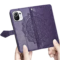 Чехол Epik Art Case с визитницей Xiaomi Mi 11 Lite Purple - миниатюра 2