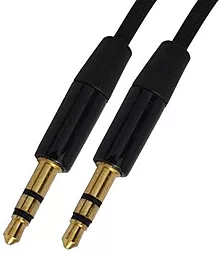 Аудио кабель TCOM Easy AUX mini Jack 3.5mm M/M Cable 2 м чёрный