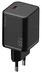 Сетевое зарядное устройство McDodo 65w PD/QC3.0 USB-C ports fast charger Black (CH-0850) - фото Сетевое зарядное устройство McDodo 65w PD/QC3.0 USB-C ports fast charger Black (CH-0850)