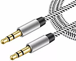 Аудио кабель XoKo AUX-100 AUX mini Jack 3.5mm M/M Cable 1 м чёрный