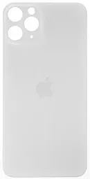 Задняя крышка корпуса Apple iPhone 11 Pro (big hole) Silver