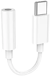 Аудио-переходник Китай LS35 M-F USB Type-C -> 3.5mm White
