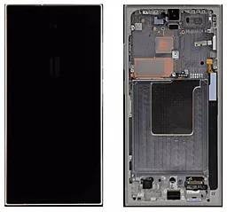 Дисплей Samsung Galaxy S24 Ultra S928 с тачскрином и рамкой, сервисный оригинал, Titanium Yellow - фото Дисплей Samsung Galaxy S24 Ultra S928 с тачскрином и рамкой, сервисный оригинал, Titanium Yellow