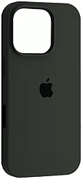 {"ru": "Чехол", "uk": "Чохол"} Silicone Case Full для Apple iPhone 16 Pro Max Forest Green