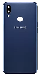 Задняя крышка корпуса Samsung Galaxy A10S 2019 A107 со стеклом камеры Original Blue