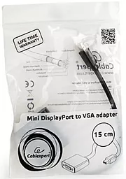 Відео перехідник (адаптер) Cablexpert Mini DisplayPort - VGA M-F 0.15м White (A-mDPM-VGAF-02-W) - мініатюра 3