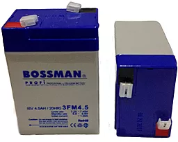 Акумуляторна батарея Bossman Profi 6V 4.5Ah (3FM4.5) - мініатюра 2