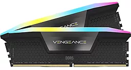 Оперативная память Corsair Vengeance RGB Black DDR5 5200MHz 32GB Kit 2x16GB (CMH32GX5M2B5200C40)