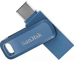 Флешка SanDisk 64 GB Ultra Dual Drive Go Type-C (SDDDC3-064G-G46NB) Blue - фото Флешка SanDisk 64 GB Ultra Dual Drive Go Type-C (SDDDC3-064G-G46NB) Blue