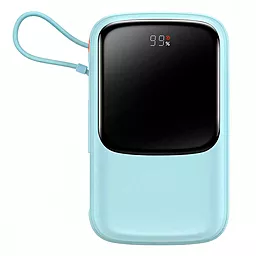 Повербанк Baseus Qpow Digital Display 10000 mAh 15W Lightning Blue (PPQD050103)
