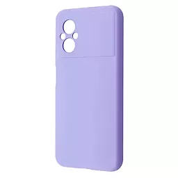 Чехол Wave Full Silicone Cover для Xiaomi Poco M5 Light Purple