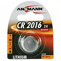 Батарейки Ansmann CR2016 (5020082) 1 шт. 3 V
