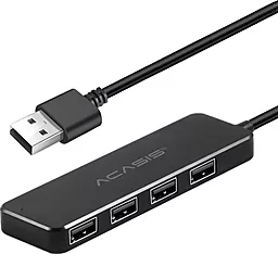 USB-A хаб Acasis AB2-L412 5-in-1 black