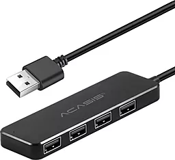 USB-A хаб Acasis AB2-L412 5-in-1 black - фото USB-A хаб Acasis AB2-L412 5-in-1 black