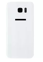 Задняя крышка корпуса Samsung Galaxy S7 Edge G935 со стеклом камеры Original White