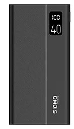 Повербанк Sigma mobile X-power 40000 mAh 22.5W PD/QC (SI40A3QL) Уценка! - фото Повербанк Sigma mobile X-power 40000 mAh 22.5W PD/QC (SI40A3QL) Уценка!