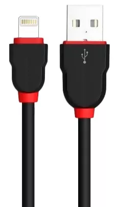 Кабель LDNio USB-A - Lightning 10.5w 2м cable Black (LS02) - фото 1