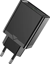 Мережевий зарядний пристрій Vention 18w QC3.0 USB-A fast charger black (FABB0-EU) - фото Мережевий зарядний пристрій Vention 18w QC3.0 USB-A fast charger black (FABB0-EU)