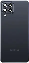 Задняя крышка корпуса Samsung Galaxy M53 M536 со стеклом камеры Blue - фото Задняя крышка корпуса Samsung Galaxy M53 M536 со стеклом камеры Blue