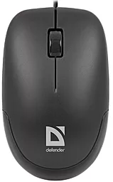 Компьютерная мышка Defender Datum MM-010 (52010) Black - фото Компьютерная мышка Defender Datum MM-010 (52010) Black