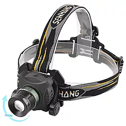 Налобний ліхтарик Bailong Police BL-6656 Cree (акумуляторний) - фото Налобний ліхтарик Bailong Police BL-6656 Cree (акумуляторний)